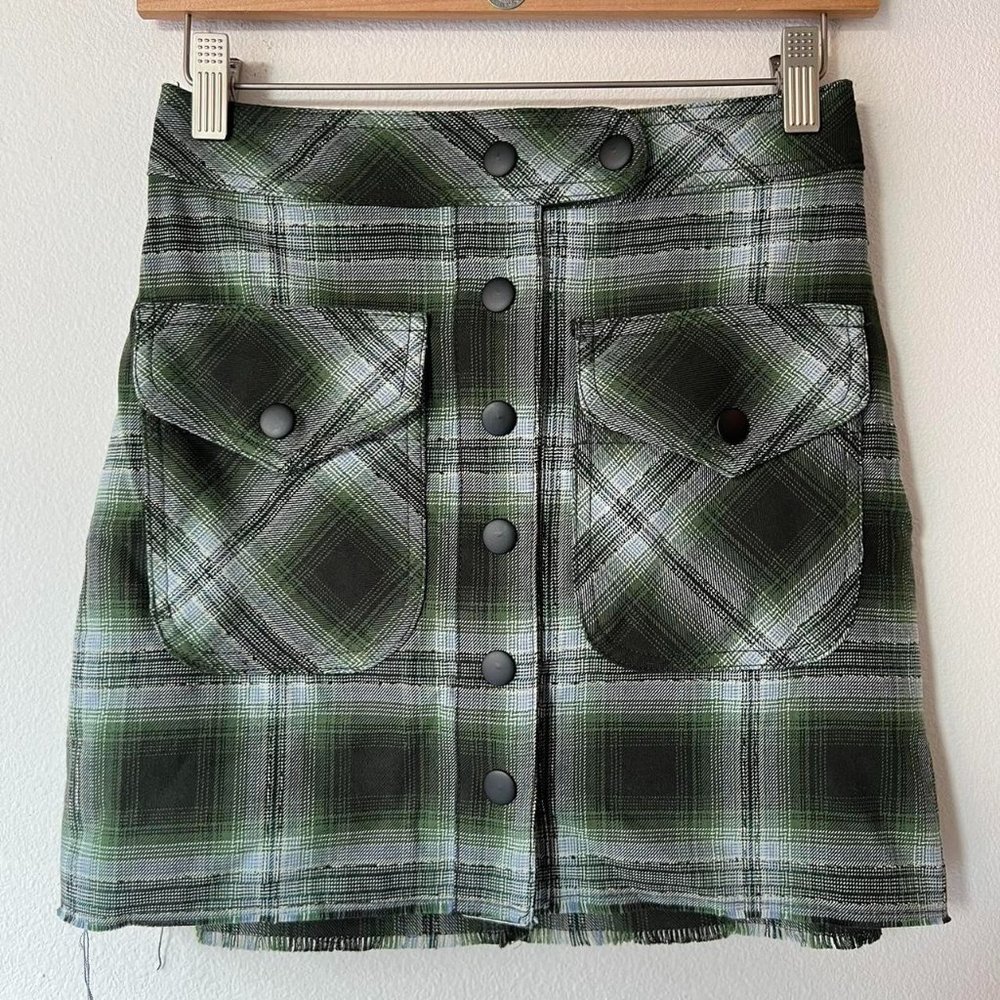 Punky Plaid Skirt